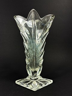 Schrötter Rudolf - Art Deco čirá váza, 23 cm