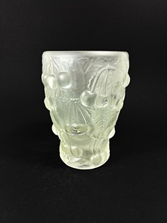 Inwald Josef - Art Deco váza s třešněmi - Barolac, 14 cm