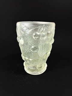 Inwald Josef - Art Deco váza s třešněmi - Barolac, 14 cm
