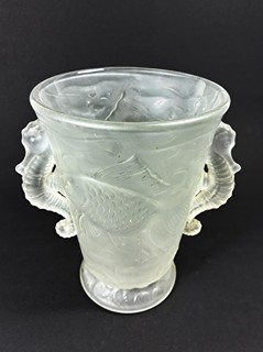 Inwald Josef - Lisovaná Art Deco váza- Barolac