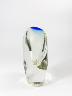 Rozínek Josef - Skleněná vázička, 15 cm