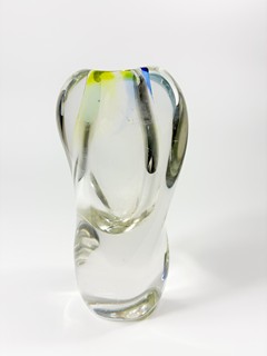 Rozínek Josef - Skleněná vázička, 15 cm