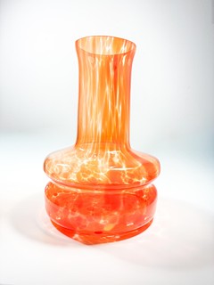 Gabrhel Jan - Sklo váza - láva 28 cm