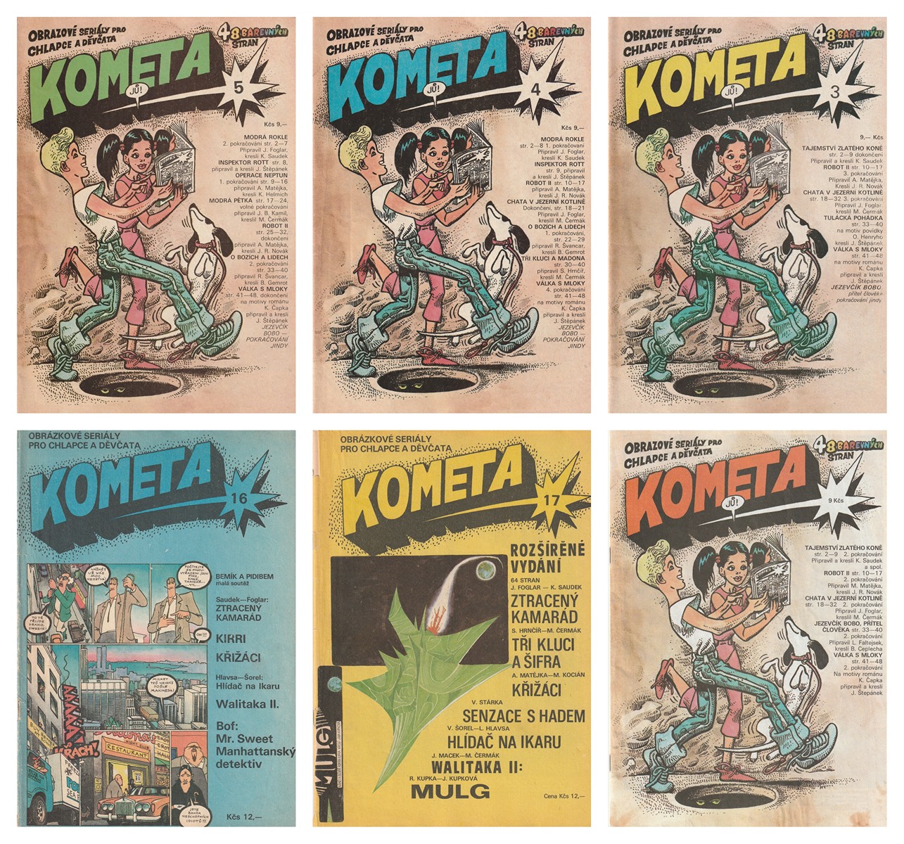 Kája Saudek (1935 - 2015) - Kometa