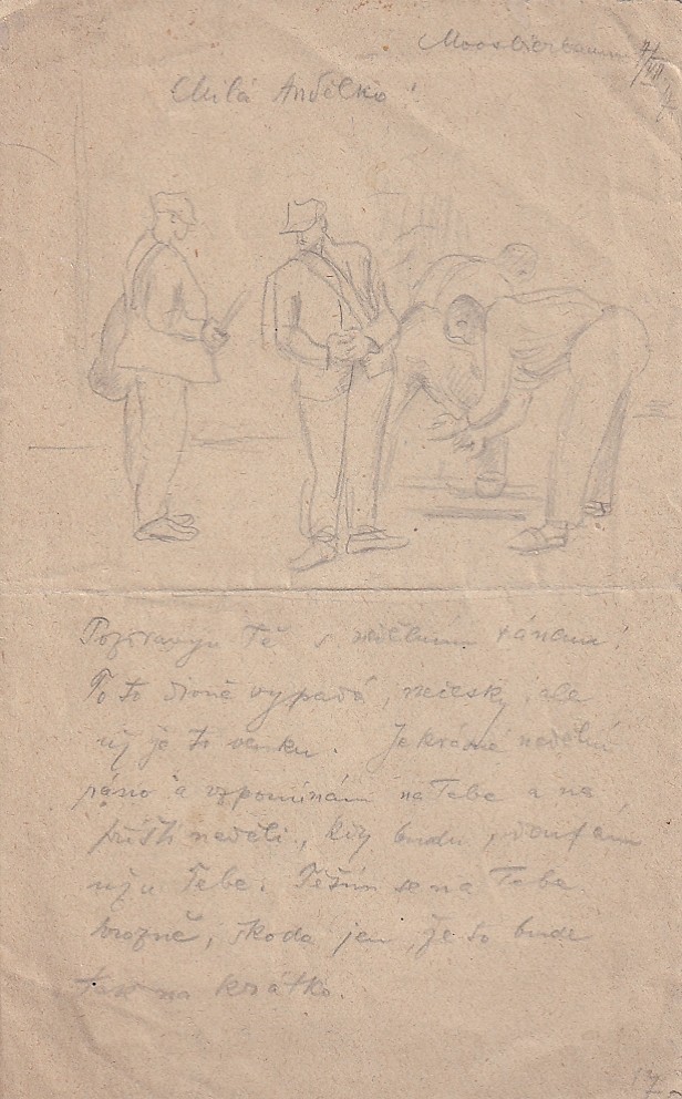 Bedřich Vaníček (1885 - 1955) - Dopisy z války