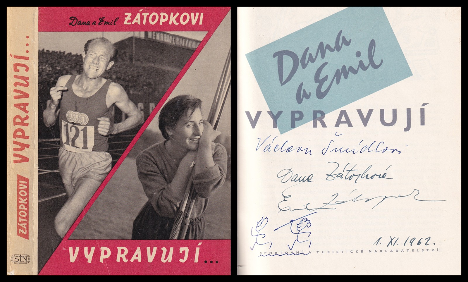 Emil Zátopek (1922 - 2000) - Dana a Emil Zátopkovi vypravují