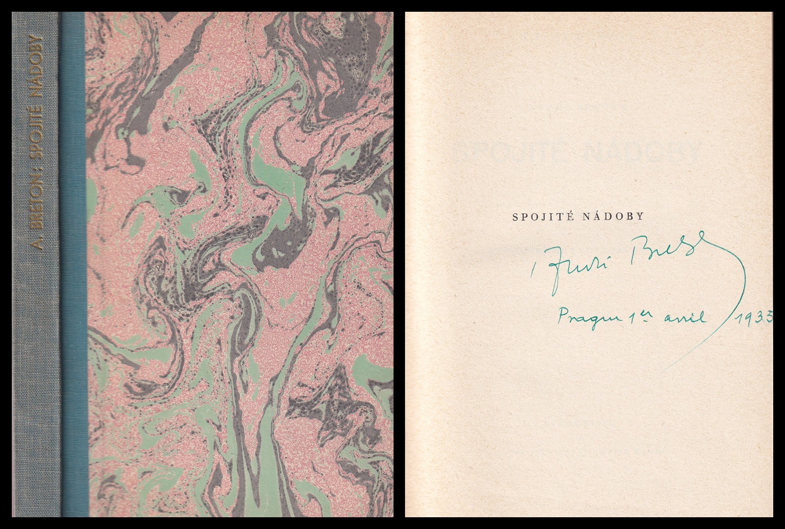 André Breton (1896 - 1966) - Spojité nádoby