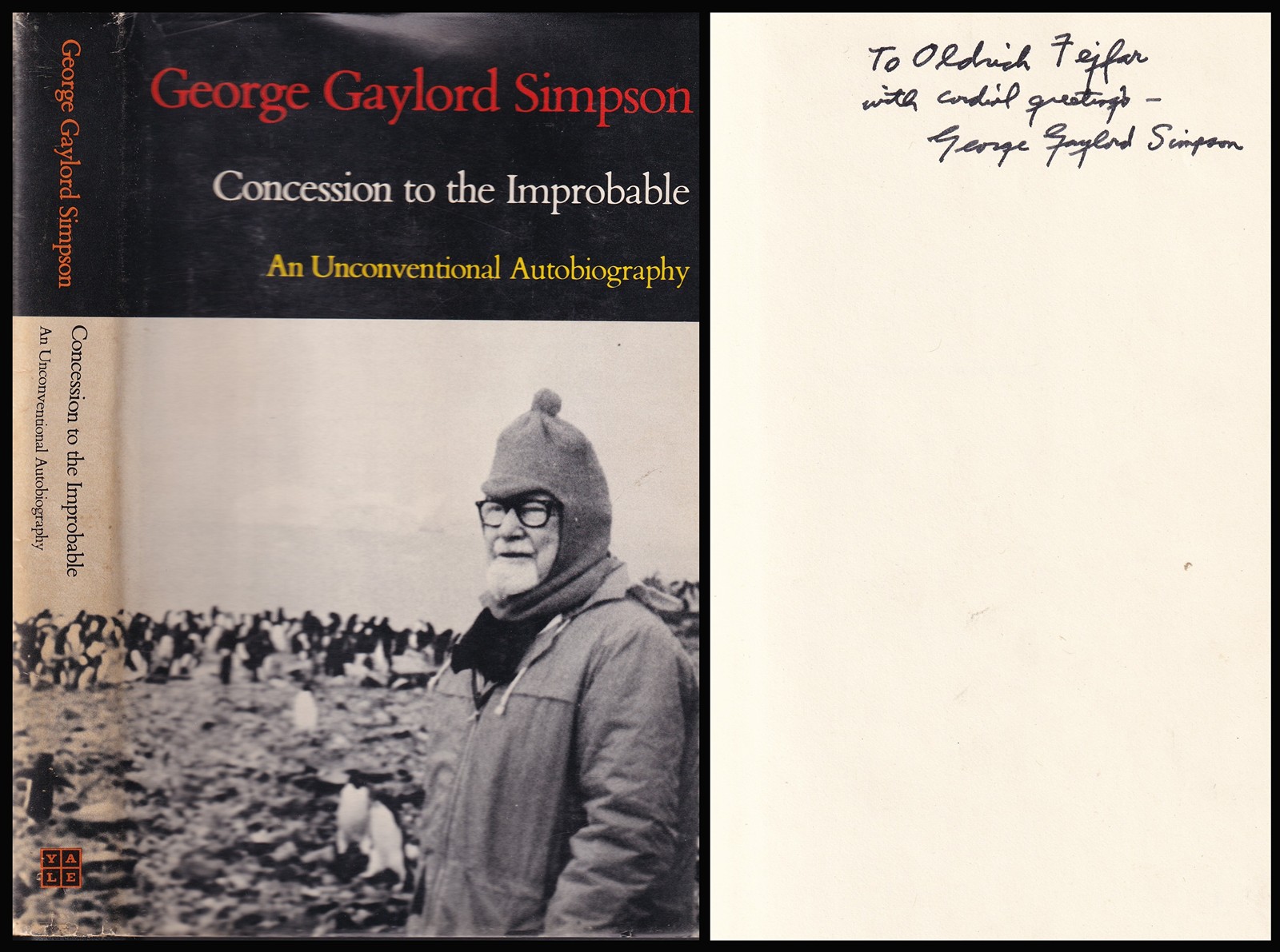 George Gaylord Simpson (1902 - 1984) - Concession to the Improbable