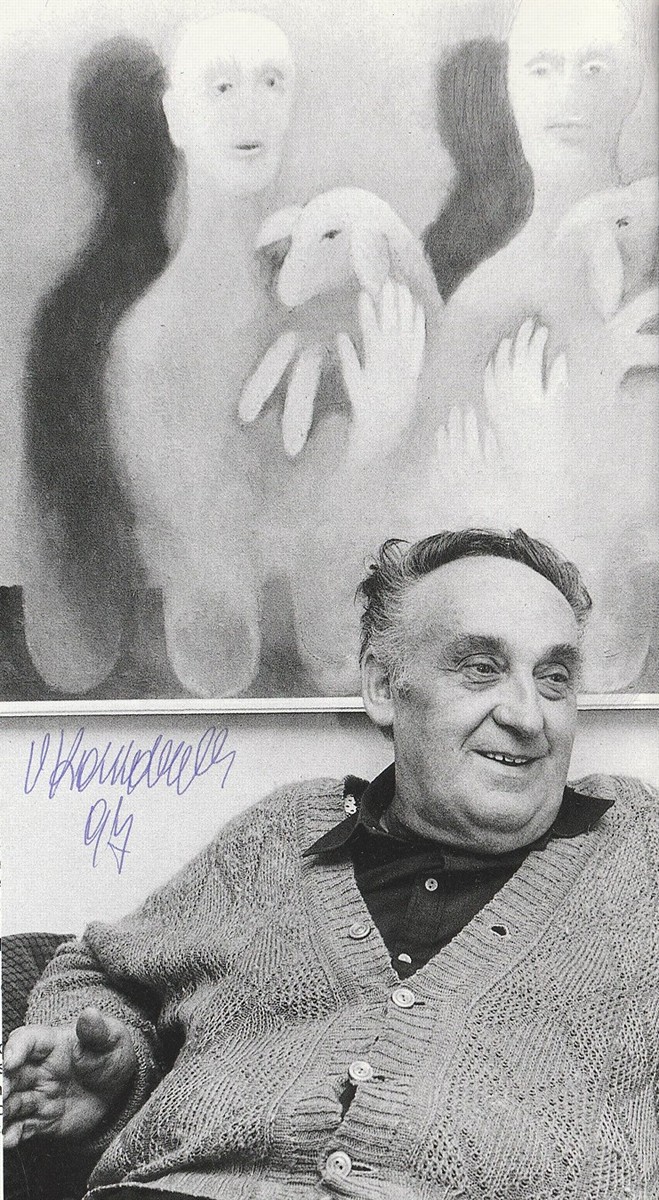 Vladimír Komárek (1928 - 2002) - 2x podpis
