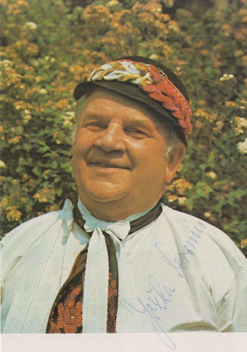 Jožka Severin (1916 - 1991) - Portrétní fotografie s podpisem