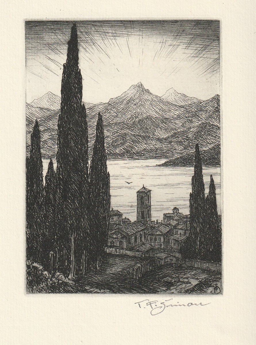Tavík František Šimon (1877 - 1942) - Teréza Dubrovská: Večery v Bissone
