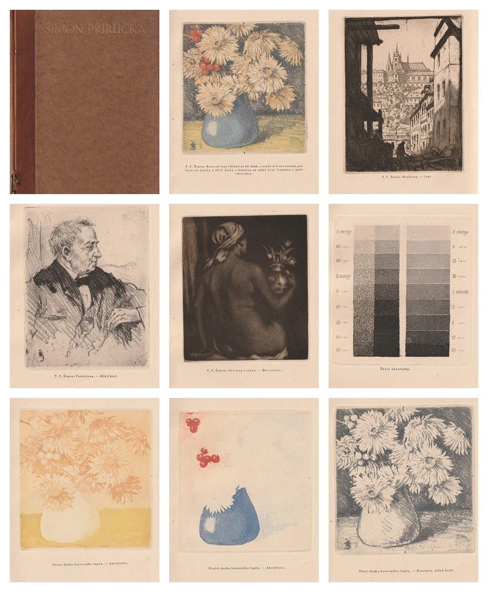Tavík František Šimon (1877 - 1942) - Příručka umělce grafika