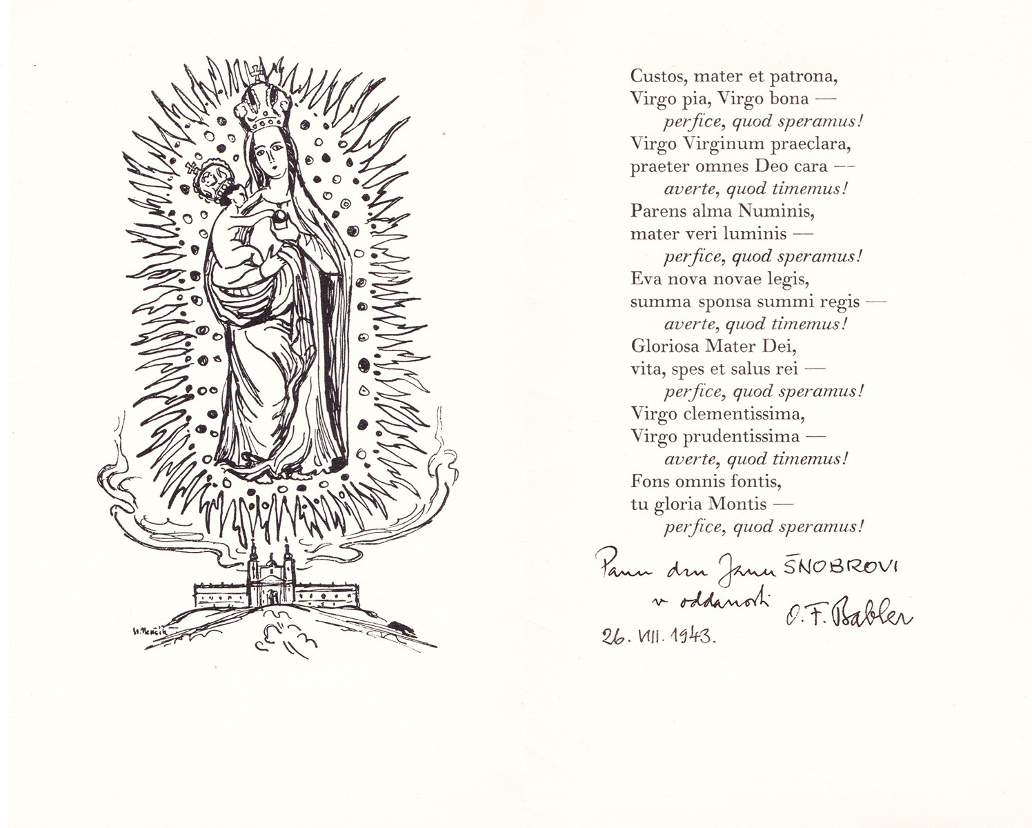 Otto František Babler (1901 - 1984) - Litaniae