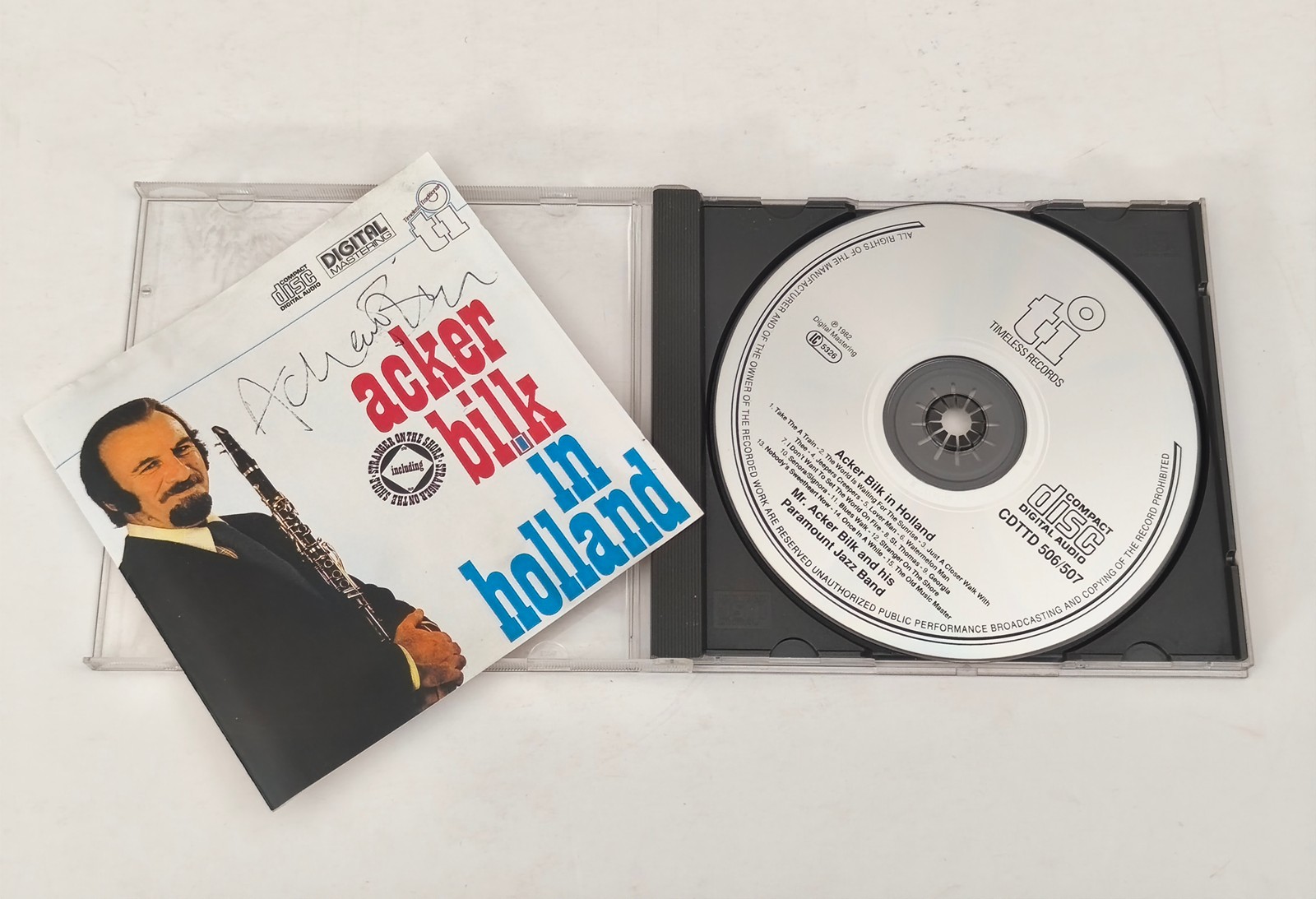 Acker Bilk (1929 - 2014) - Acker Bilk in Holland