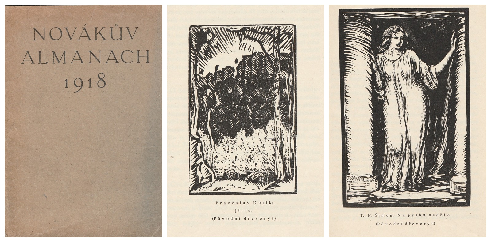 Pravoslav Kotík (1889 - 1970) - Novákův almanach 1918
