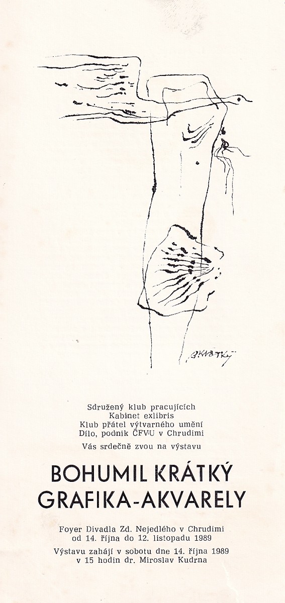 Bohumil Krátký (1913 - 2005) - Dopisy