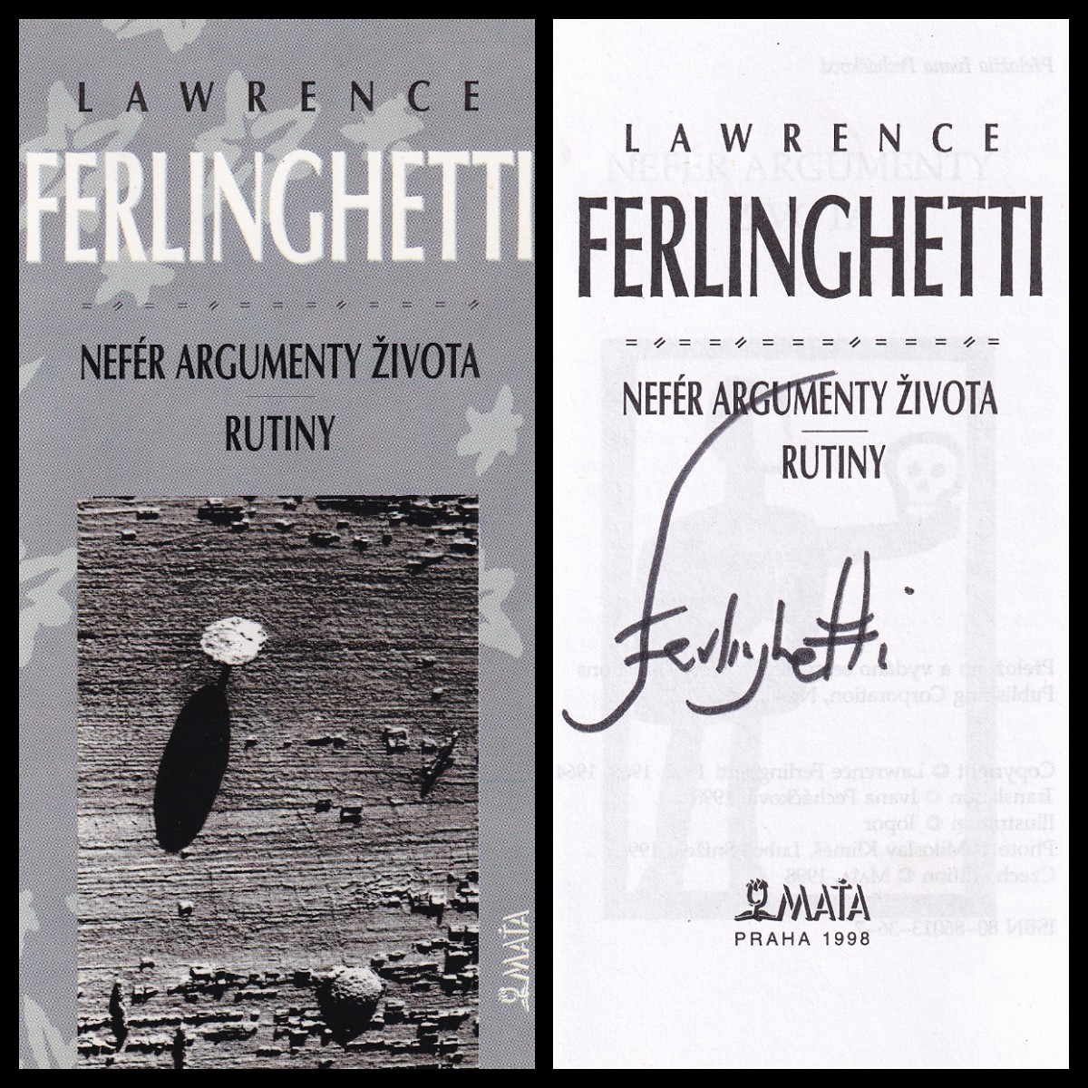 Lawrence Ferlinghetti (1919 - 2021) - Nefér argumenty života / Rutiny