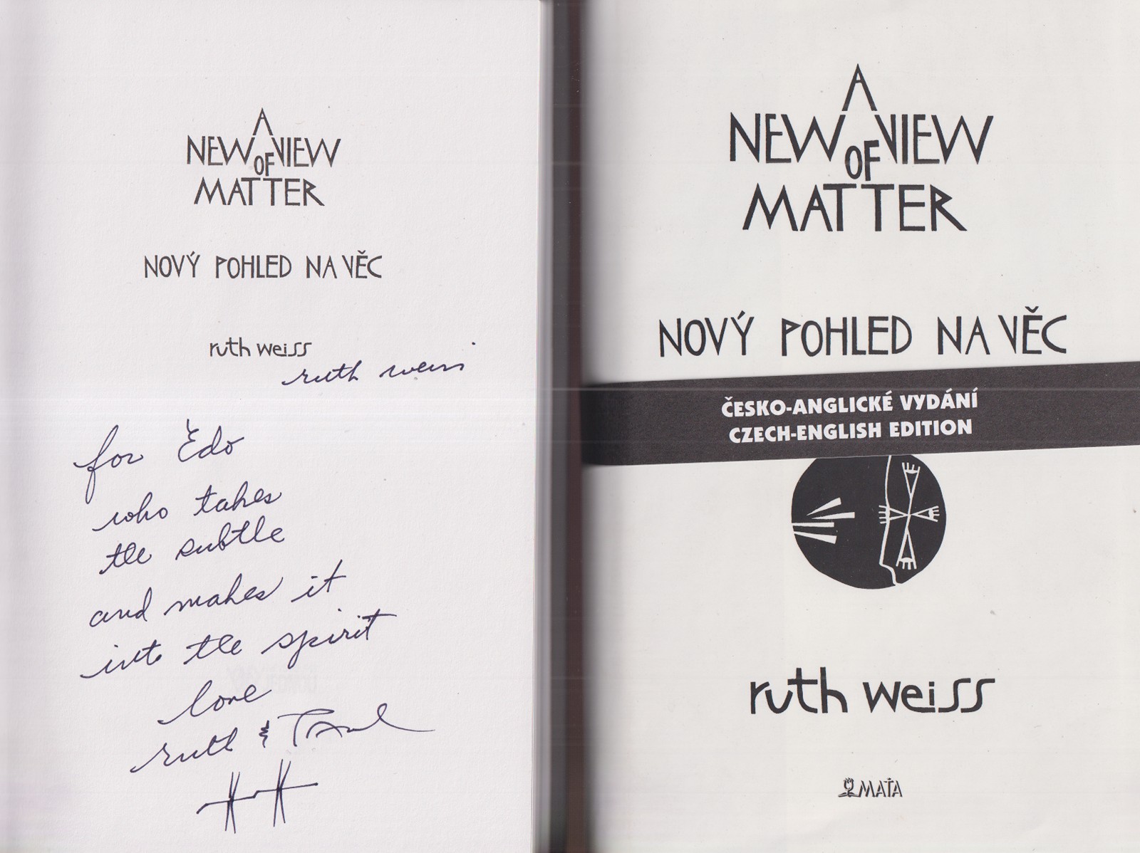 Ruth Weiss (1928 - 2020) - A New View of Matter / Nový pohled na věc