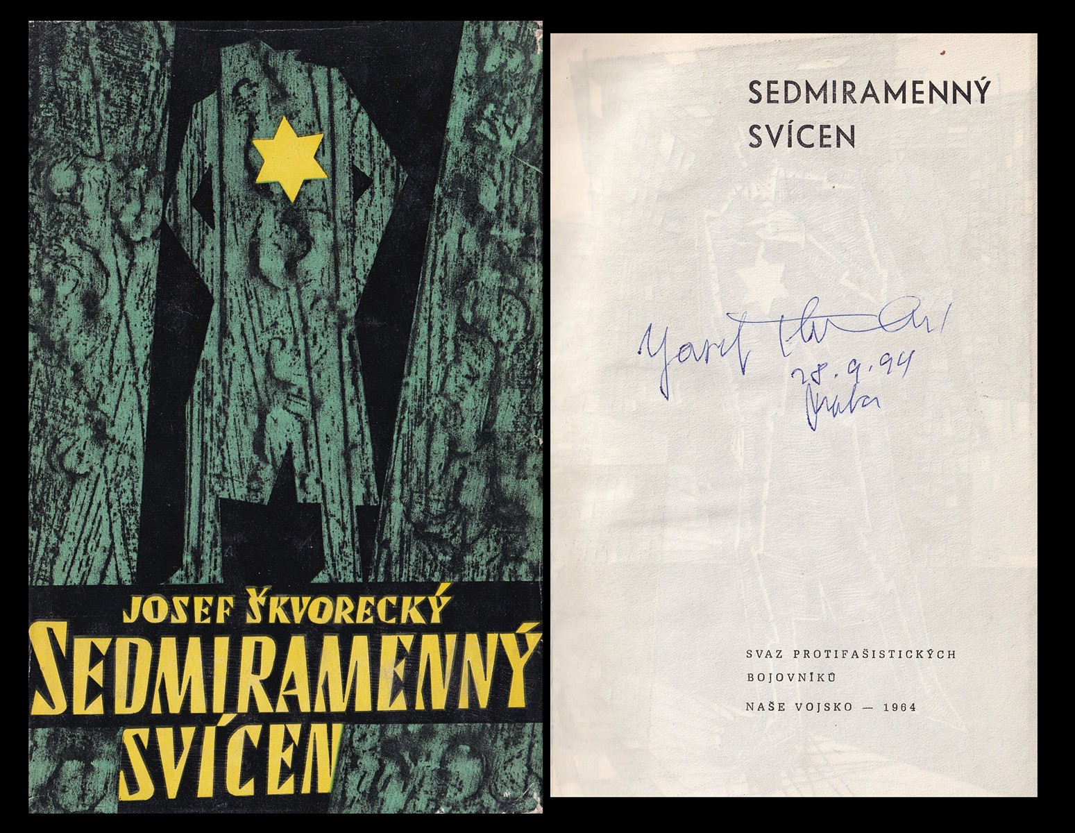 Josef Škvorecký (1924 - 2012) - Sedmiramenný svícen