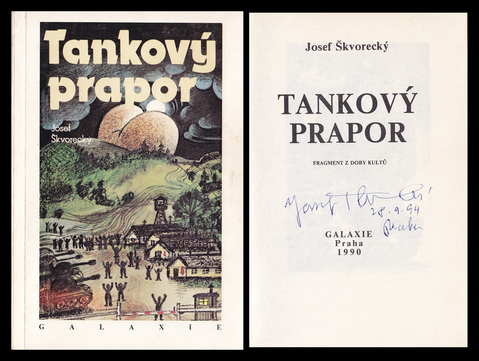 Josef Škvorecký (1924 - 2012) - Tankový prapor