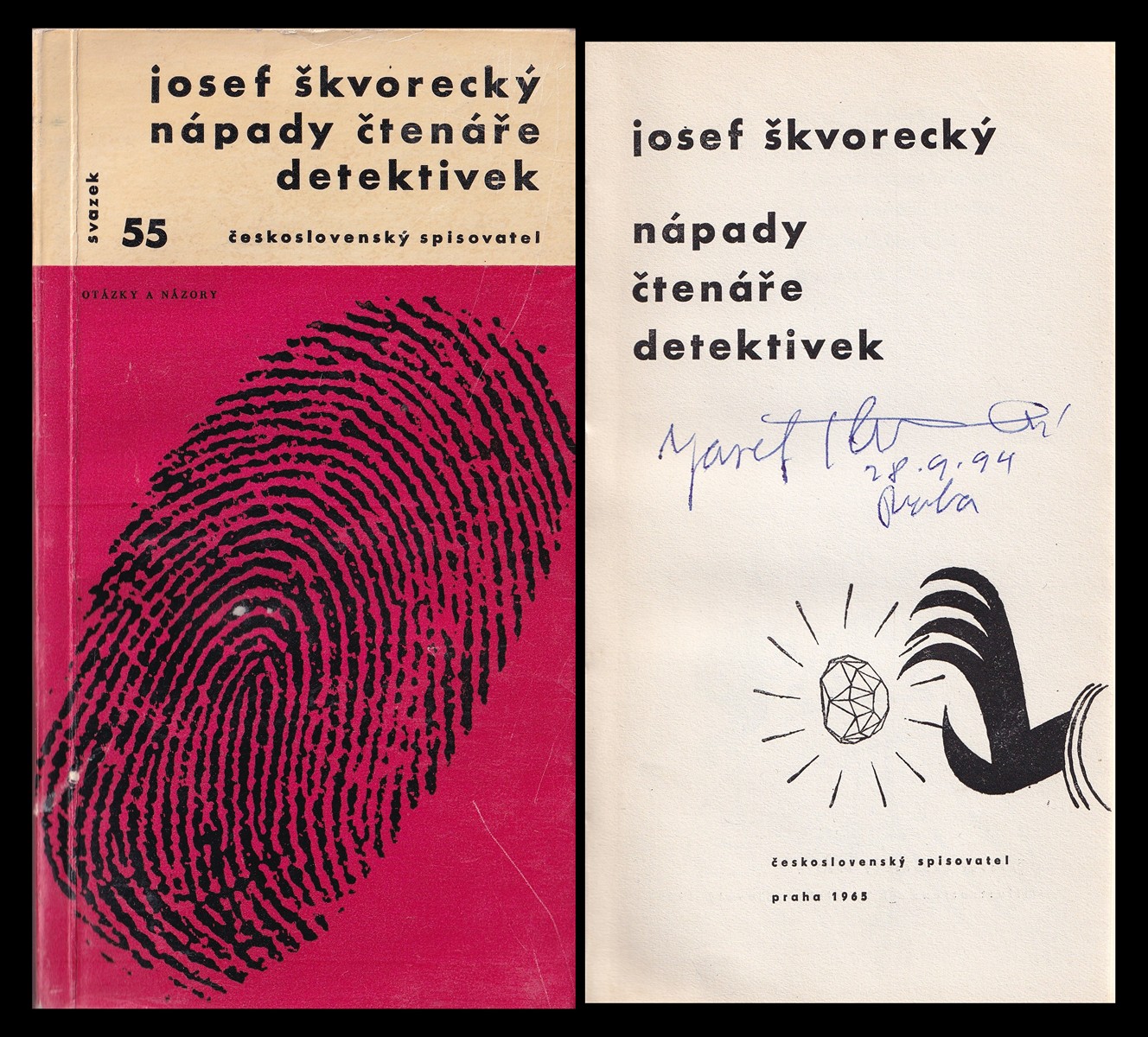 Josef Škvorecký (1924 - 2012) - Nápady čtenáře detektivek