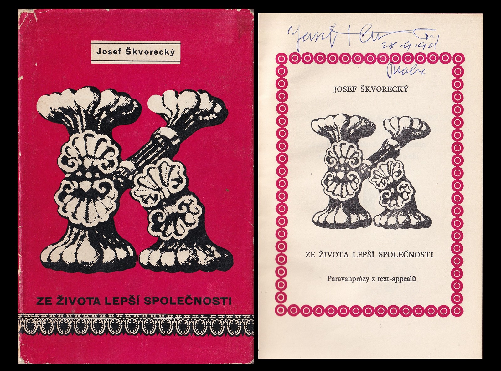 Josef Škvorecký (1924 - 2012) - Ze života lepší společnosti