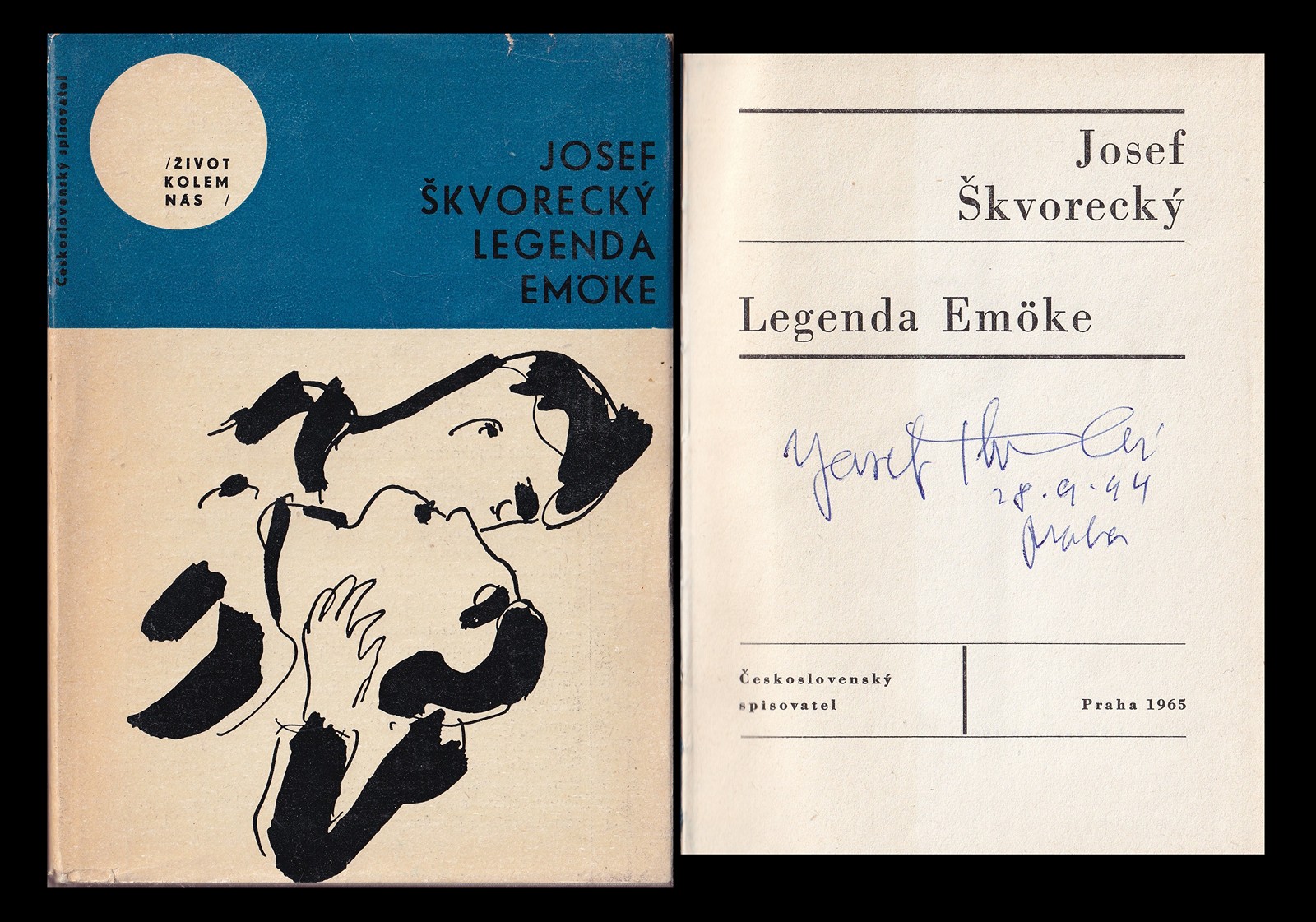 Josef Škvorecký (1924 - 2012) - Legenda Emöke