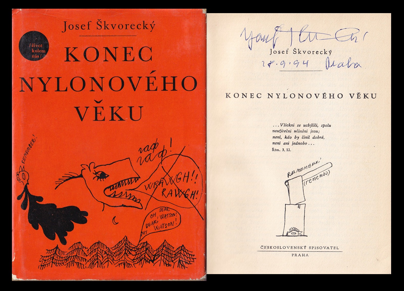 Josef Škvorecký (1924 - 2012) - Konec nylonového věku