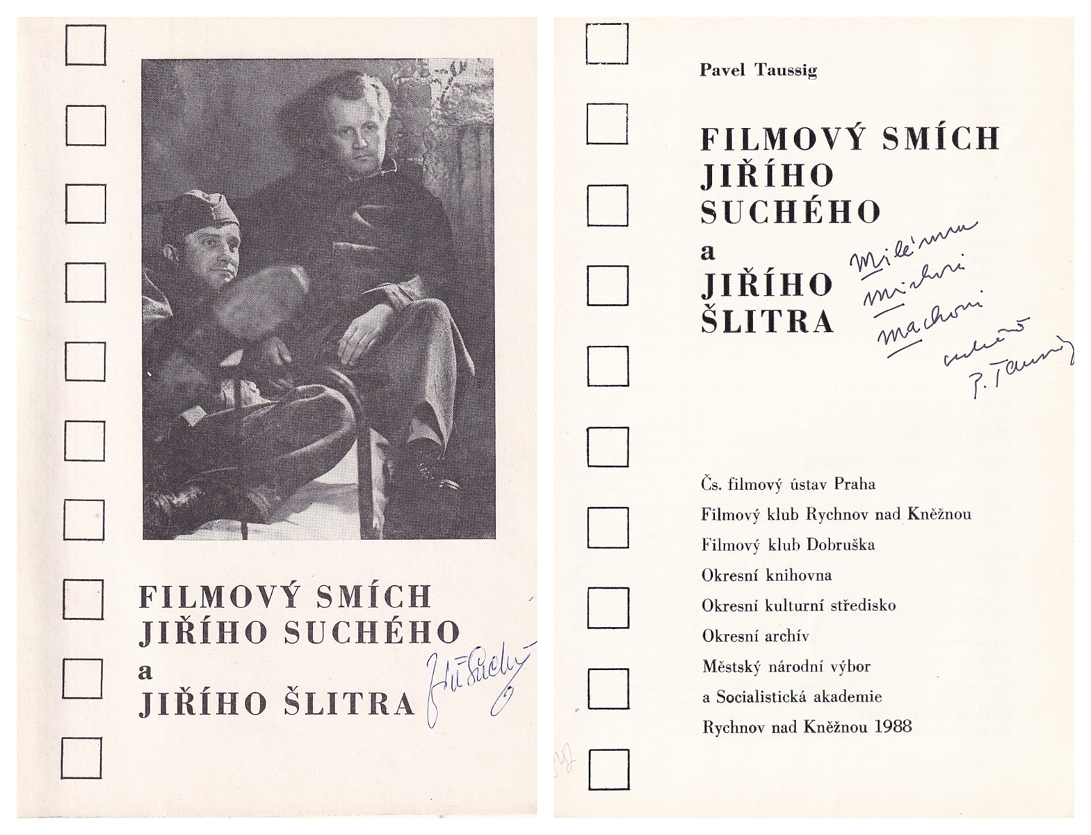 Jiří Suchý (nar. 1932) - Filmový smích Jiřího Suchého a Jiřího Šlitra