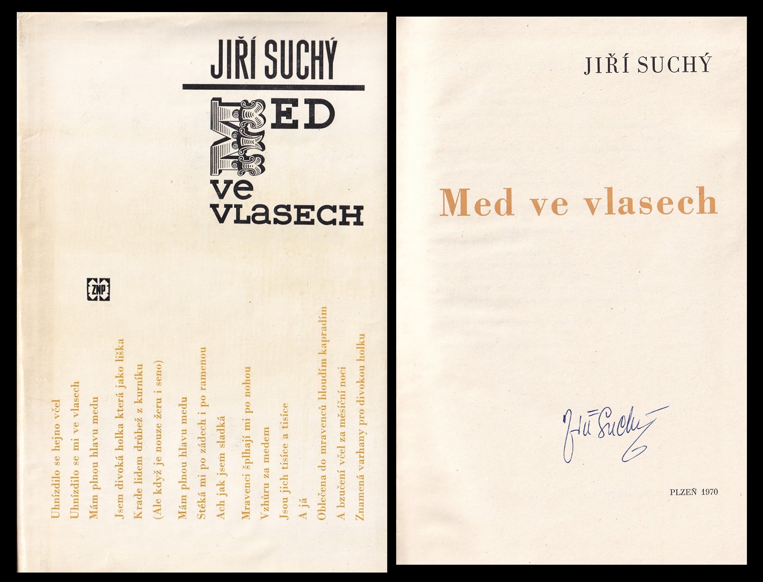 Jiří Suchý (nar. 1931) - Med ve vlasech