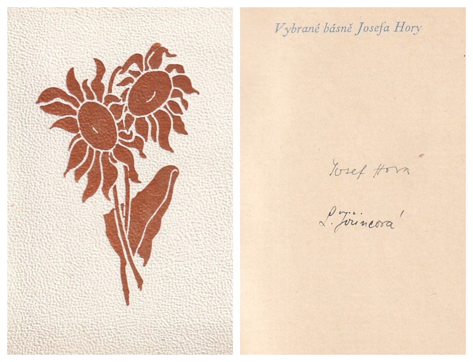 Ludmila Jiřincová (1912 - 1994) - Vybrané básně Josefa Hory