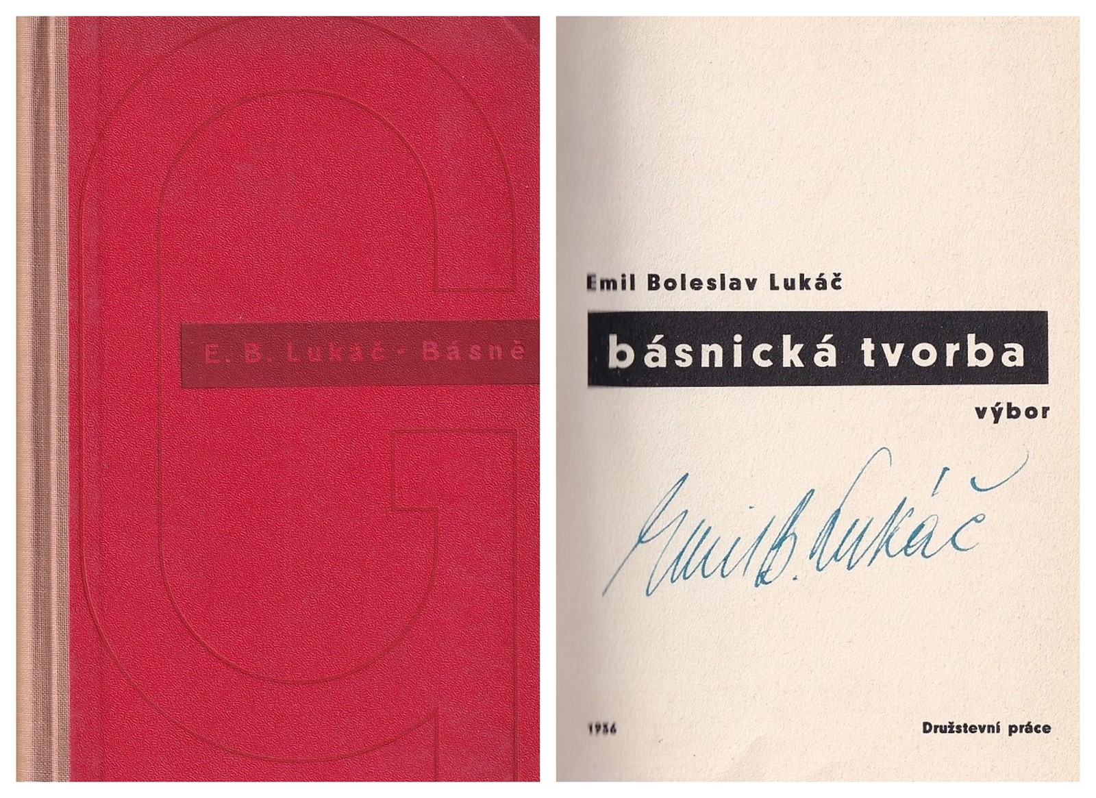 Emil Boleslav Lukáč (1900 - 1979) - Básně