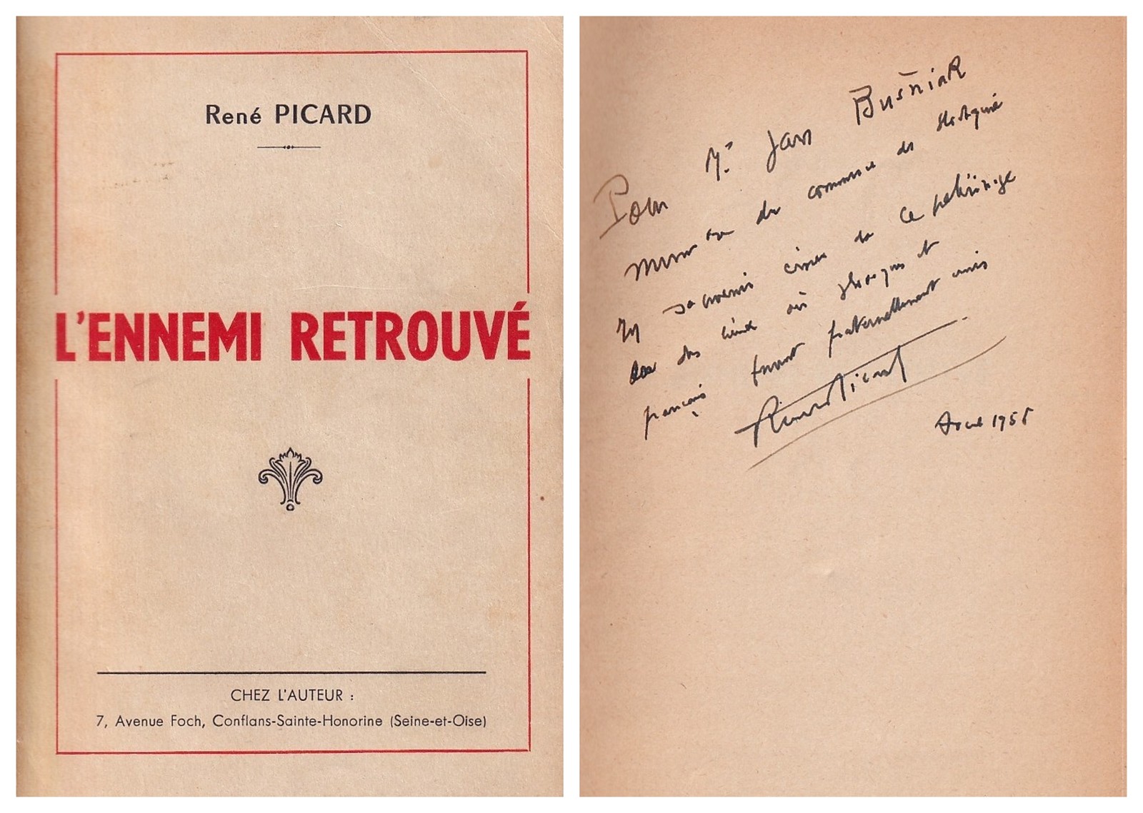 René Picard - L'Ennemi Retrouvé