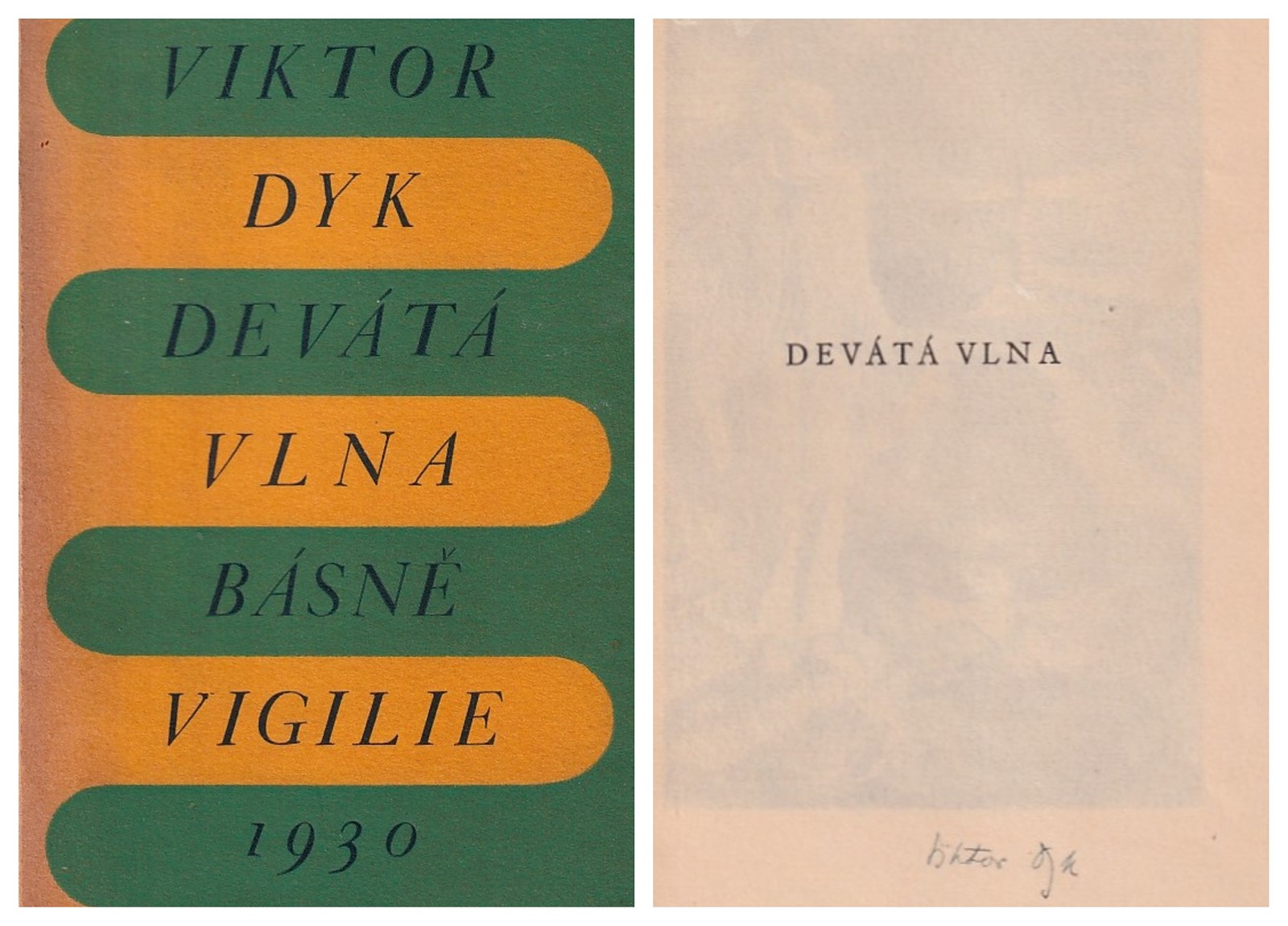Viktor Dyk (1877 - 1931) - Devátá vlna