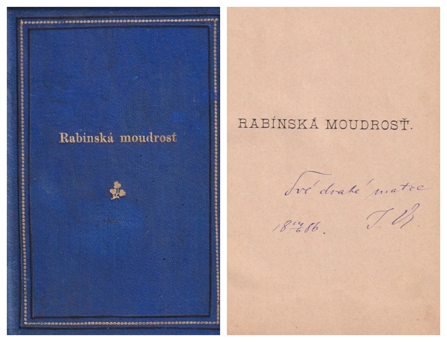 Jaroslav Vrchlický (1853 - 1912) - Rabínská moudrost