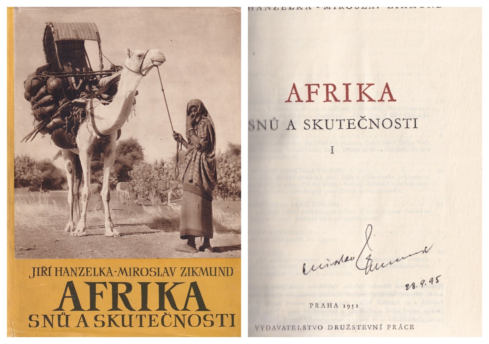 Miroslav Zikmund (1919 - 1921) - Afrika snů a skutečnosti I.