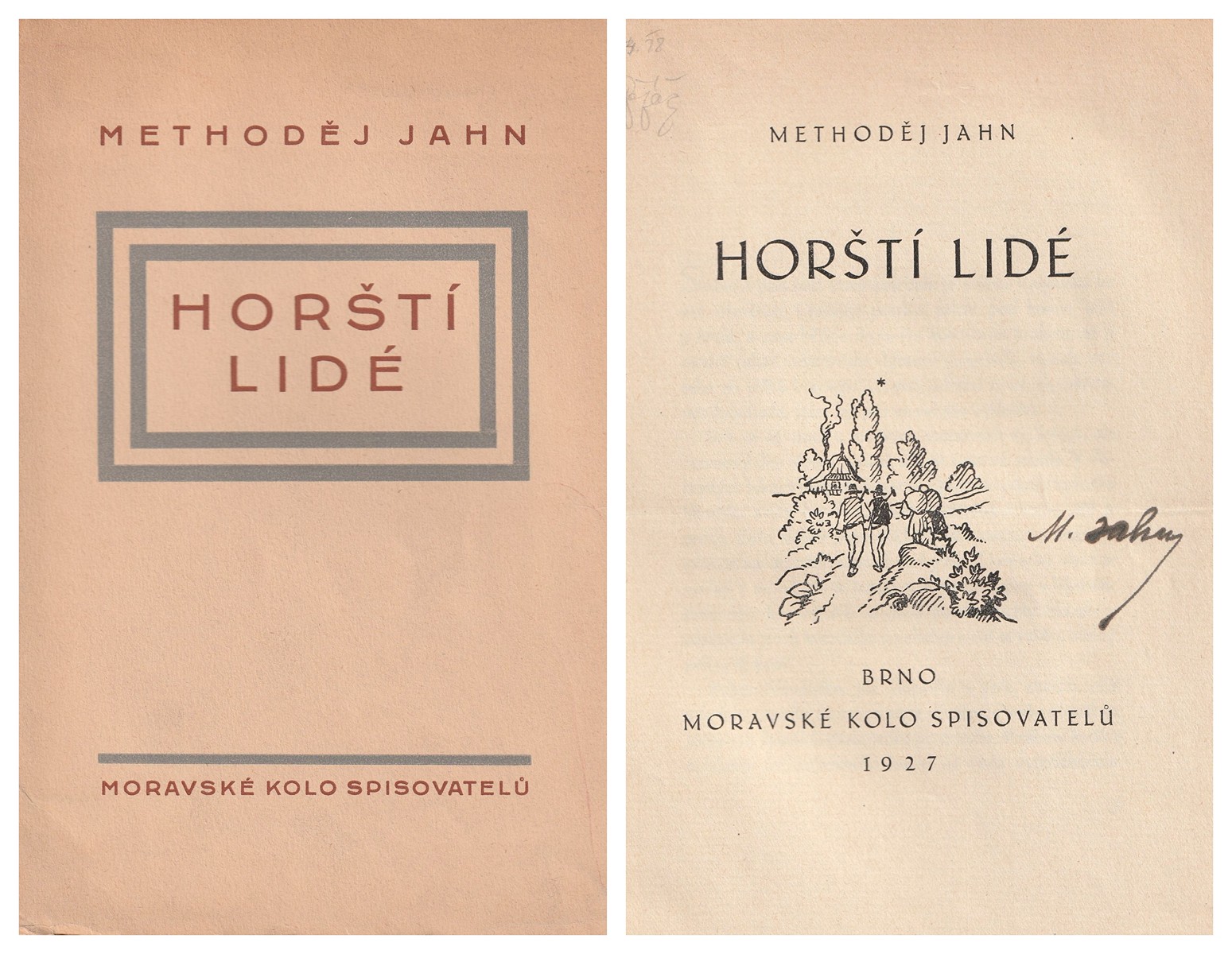 Methoděj Jahn (1865 - 1942) - Horští lidé