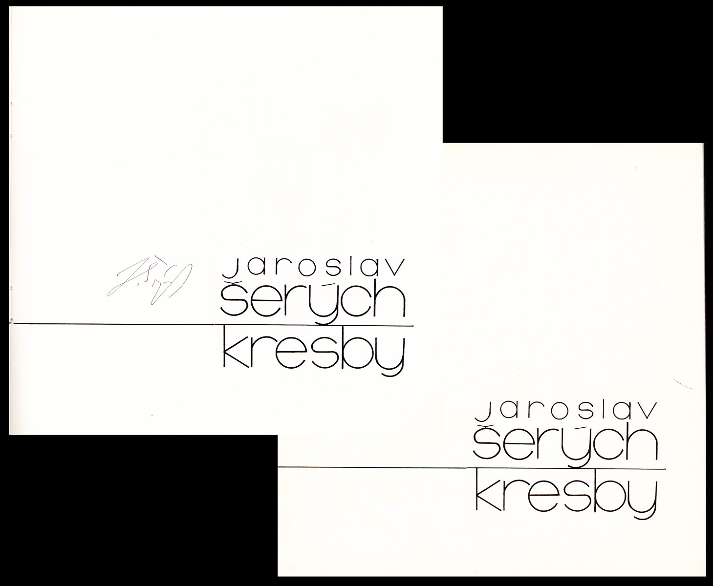 Jaroslav Šerých (1928 - 2014) - Kresby