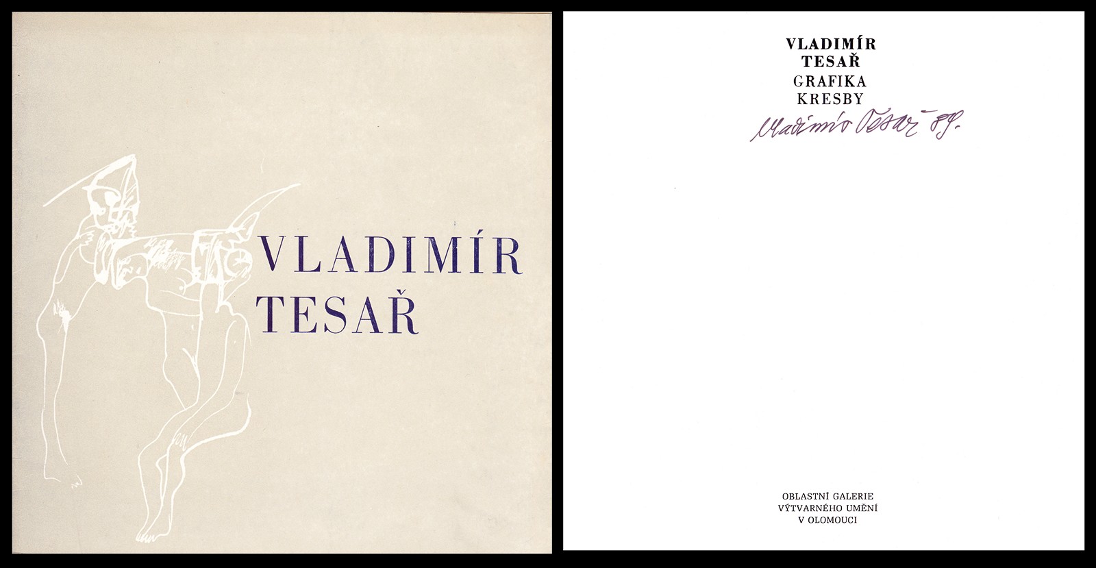 Vladimír Tesař (1924 - 2008) - Grafika, kresby