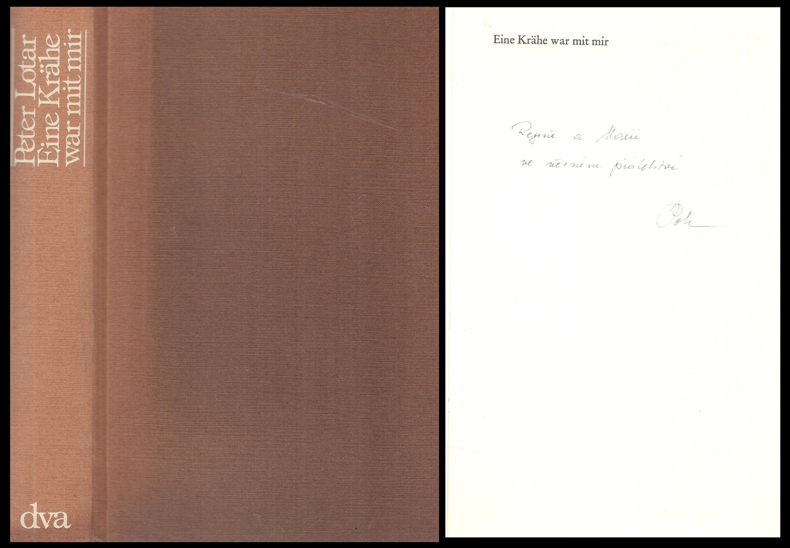 Peter Lotar (1910 - 1986) - Eine Krähe war mit mir