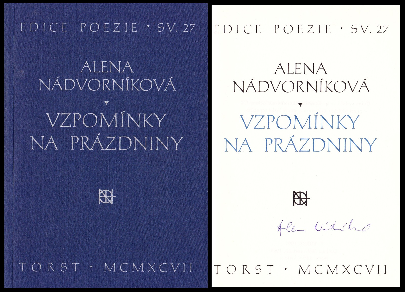 Alena Nádvorníková (1942 - 2023) - Vzpomínky na prázdniny