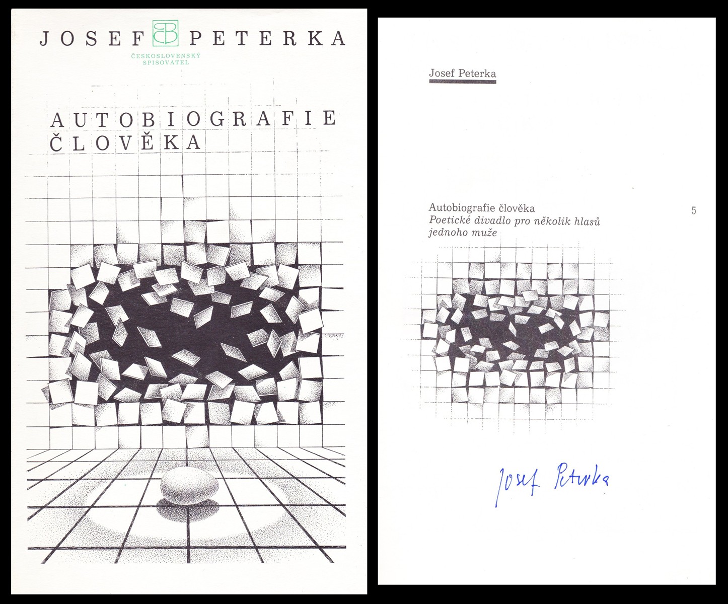 Josef Peterka (nar. 1944) - Autobiografie člověka