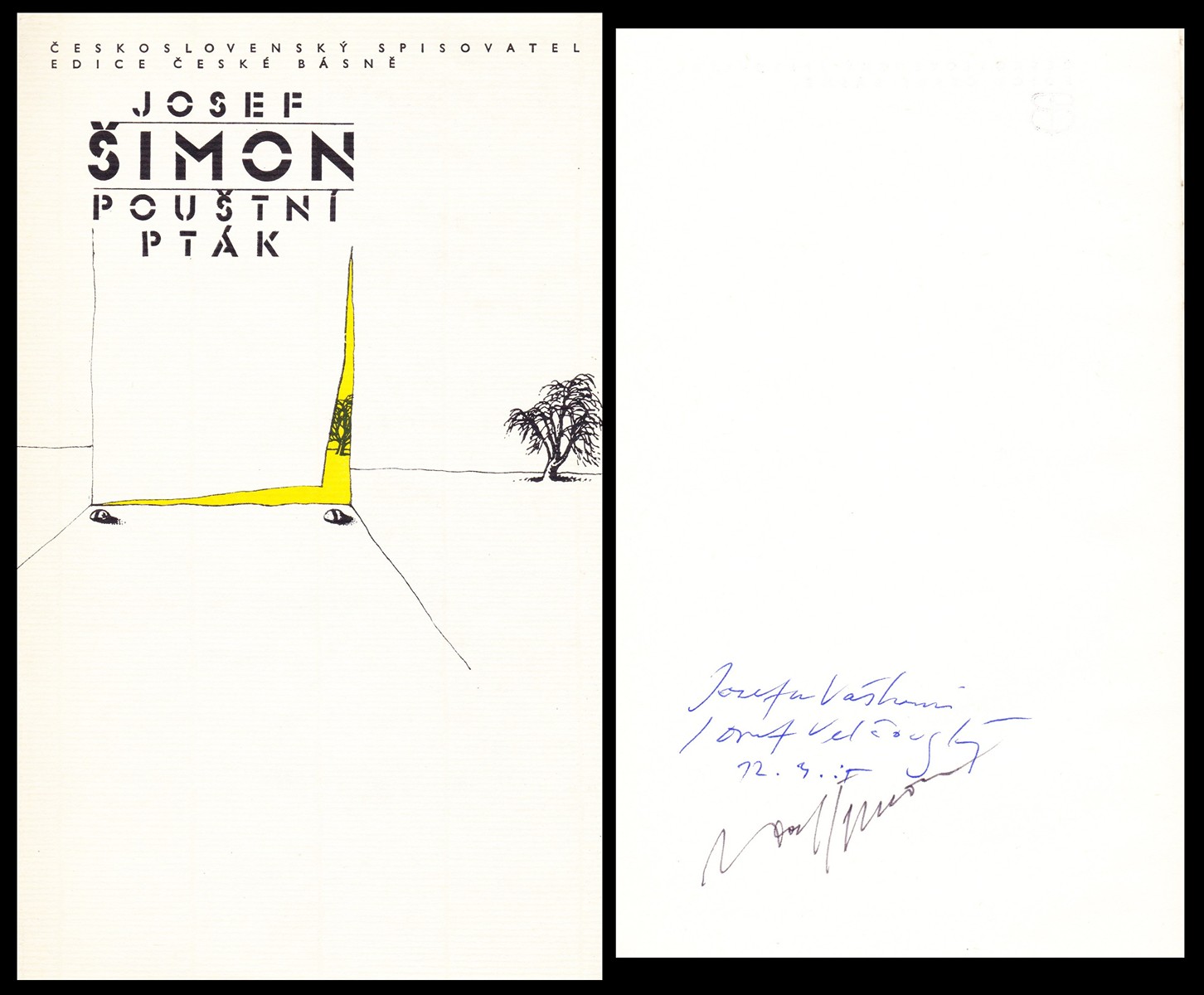 Josef Velčovský (nar. 1945) - Josef Šimon: Pouštní pták