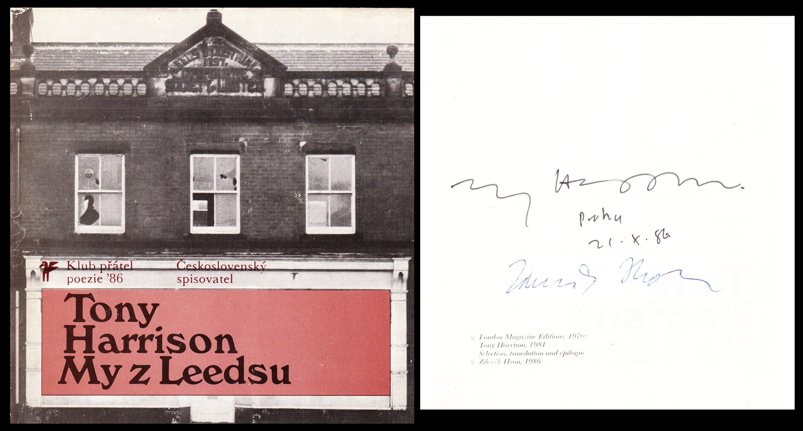 Tony Harrison (nar. 1937) - My z Leedsu