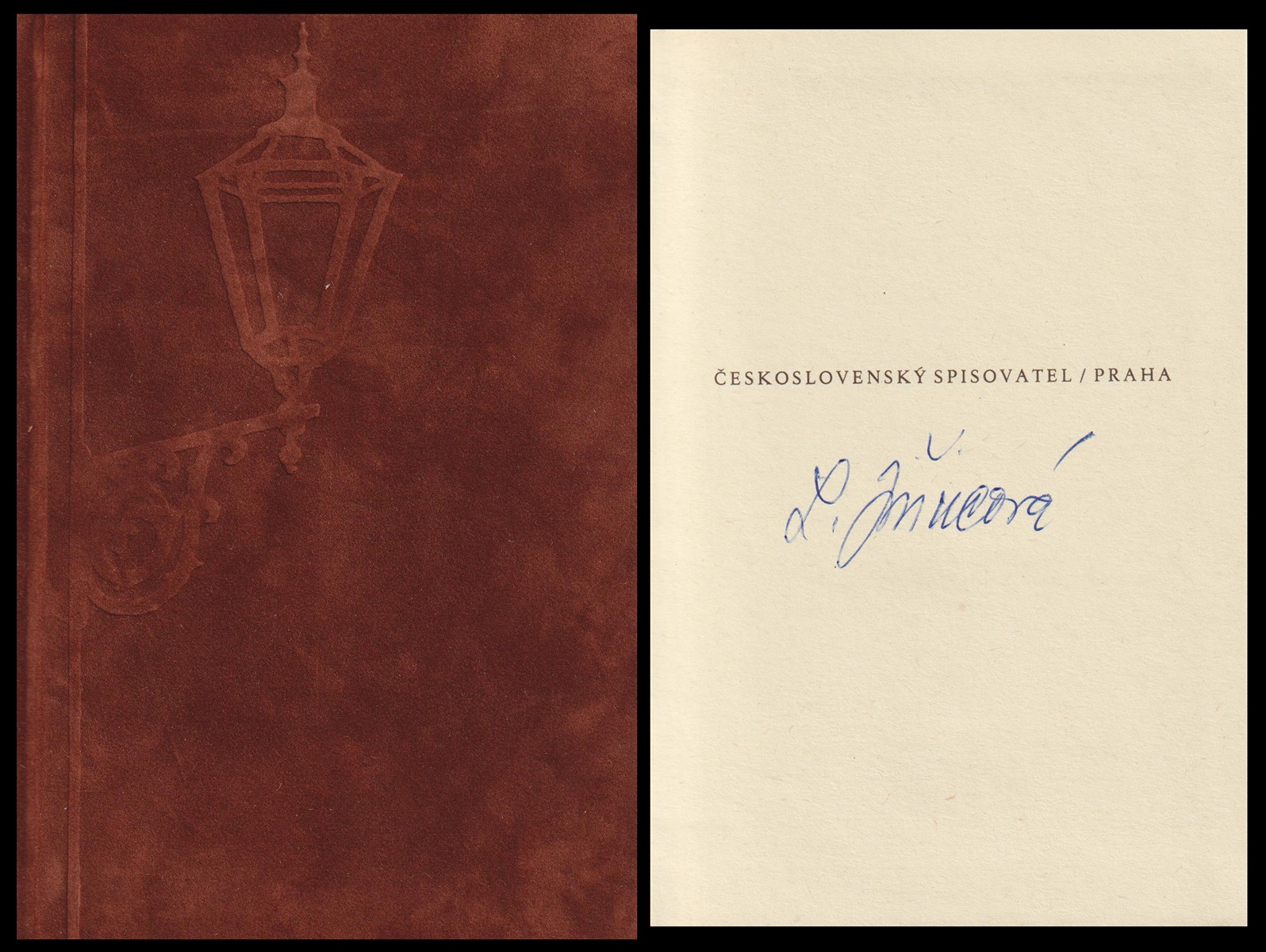 Ludmila Jiřincová (1912 - 1994) - J. Pilař: Růže pro Jana Nerudu