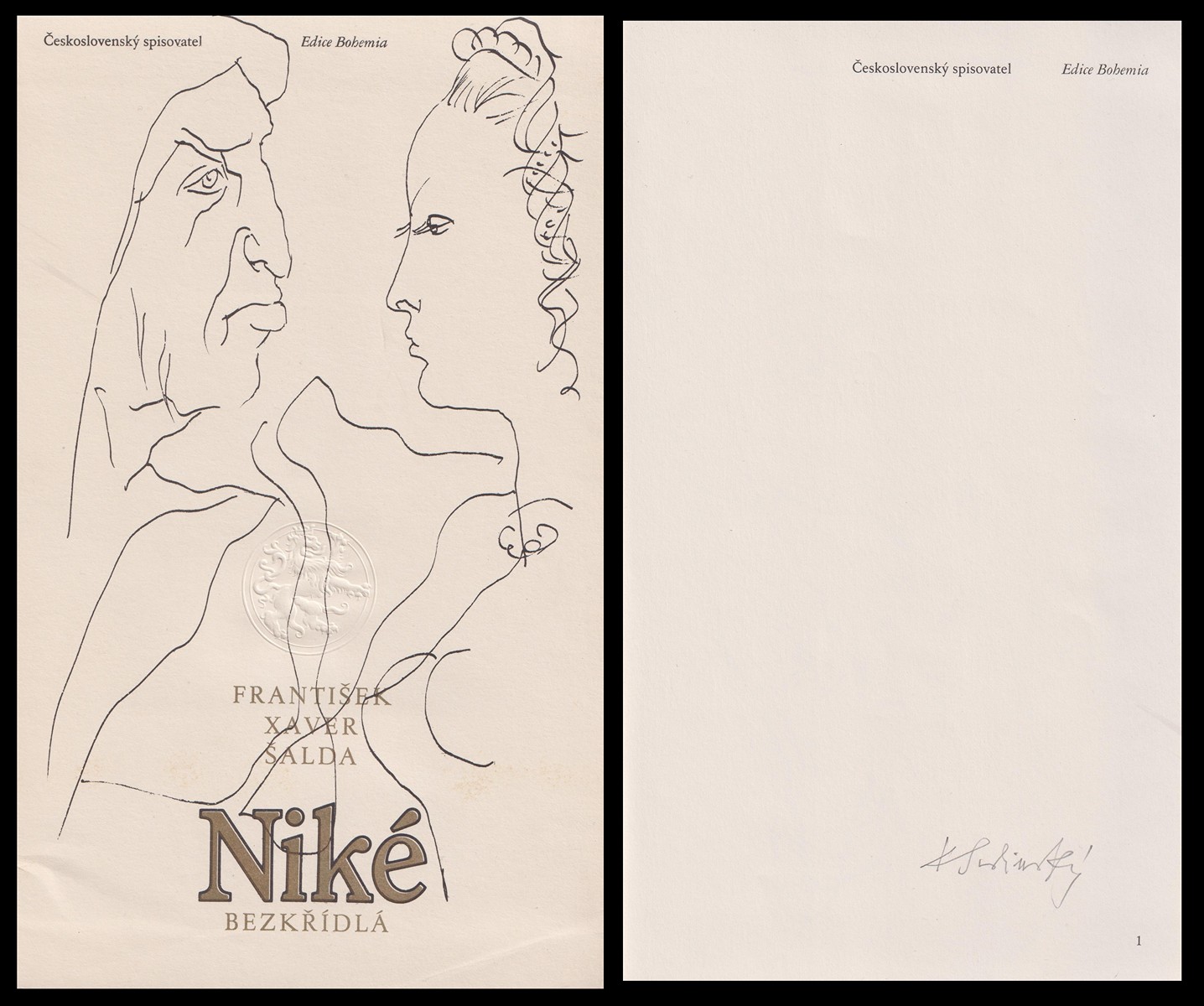 Karel Svolinský (1896 - 1986) - F.X. Šalda: Niké bezkřídlá