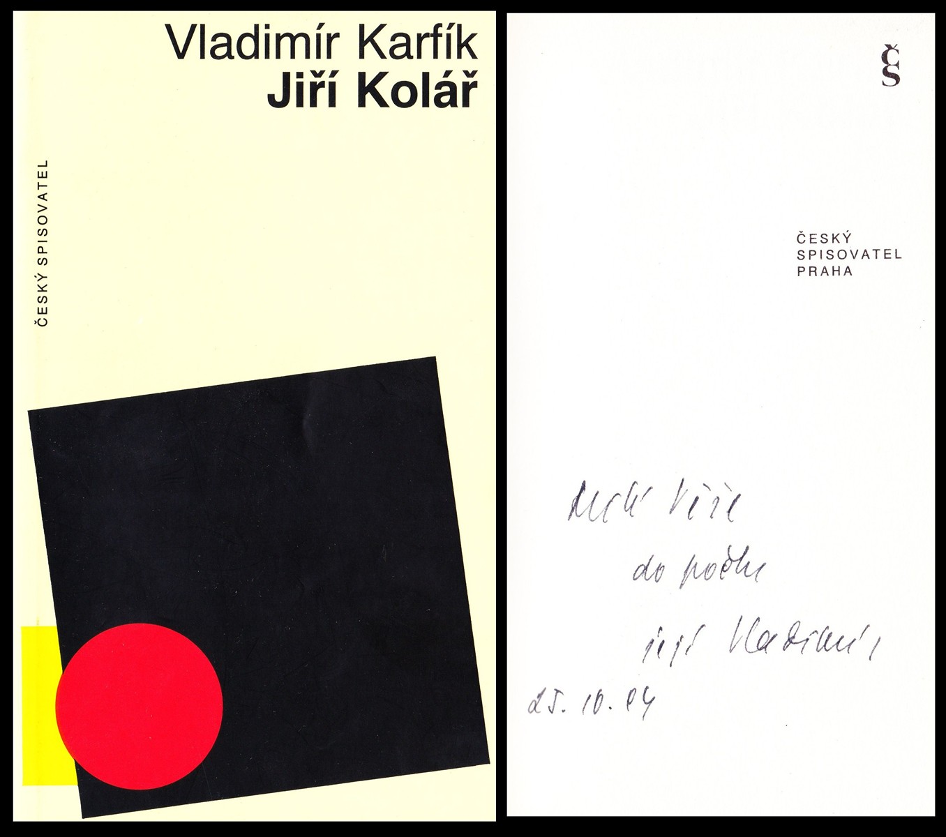 Vladimír Karfík (nar. 1931) - Jiří Kolář