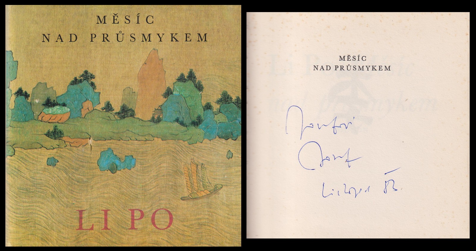 Josef Hiršal (1920 - 2003) - Li Po: Měsíc nad průsmykem