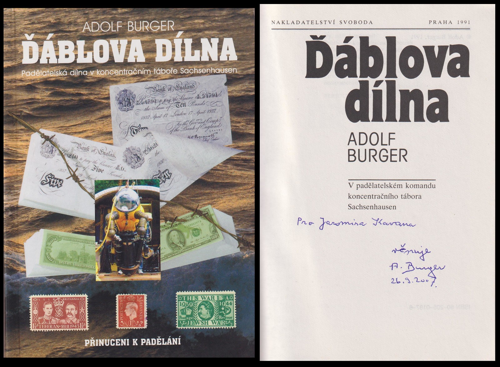 Adolf Burger (1917 - 2016) - Ďáblova dílna