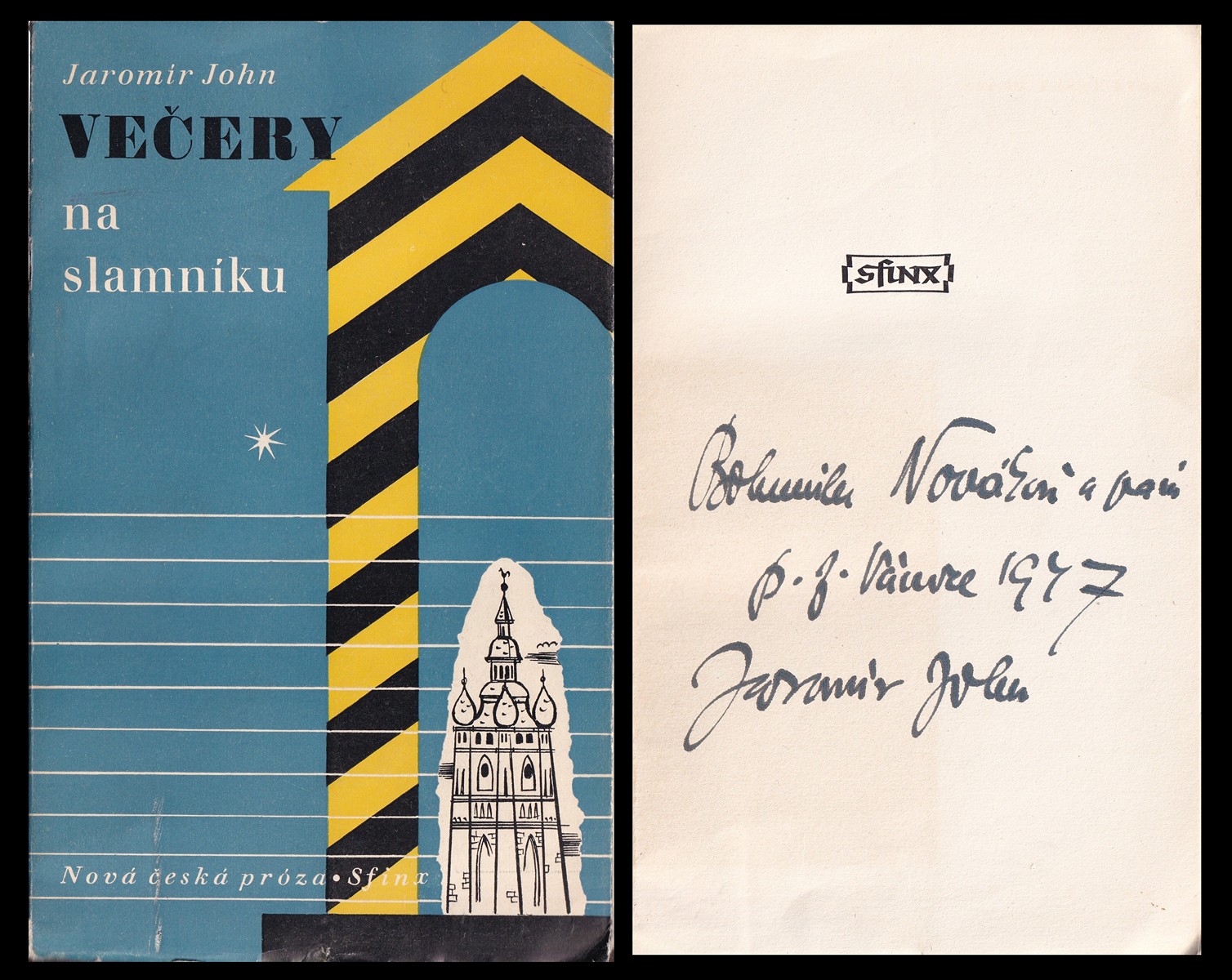 Jaromír John (1882 - 1952) - Večery na slamníku